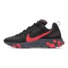 Nike React Element 55 Black & Red Running Shoes